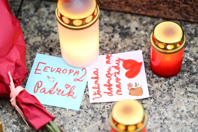 S Patrikem Hezuckým se přišla rozloučit také široká veřejnost.