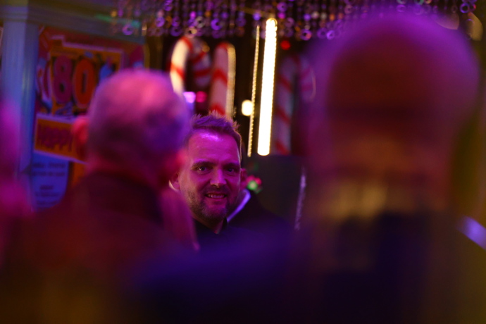 Libor Bouček se usmíval. 