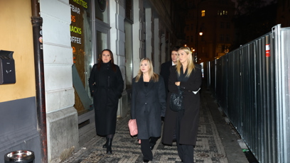 FOTO: Po pohřbu Patrika Hezuckého zavítali jeho přátelé a rodina do baru.