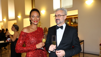 FOTO: Lejla Abbasová se dobře bavila.