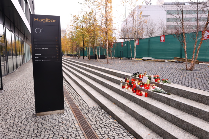 Pietní místo na Hagiboru.