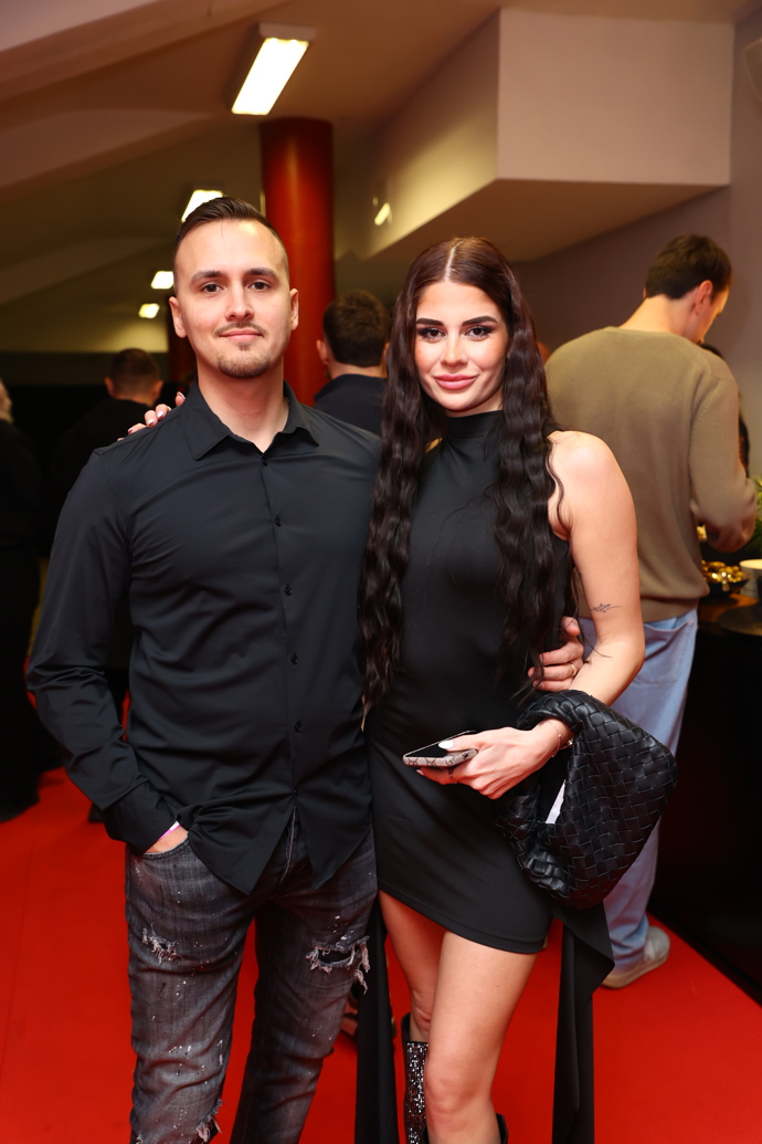 Lada Kašparová s partnerem.