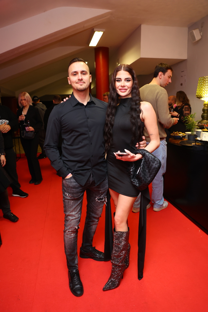 Lada Kašparová s partnerem.