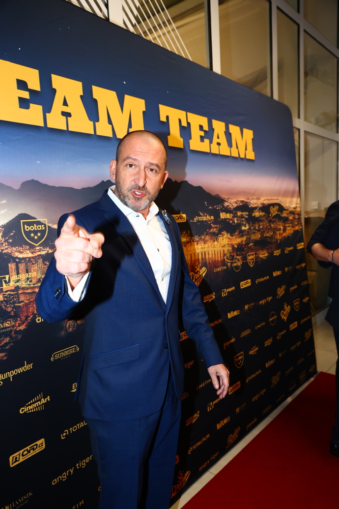  Martin Hofmann na premiéře filmu Dream Team. 