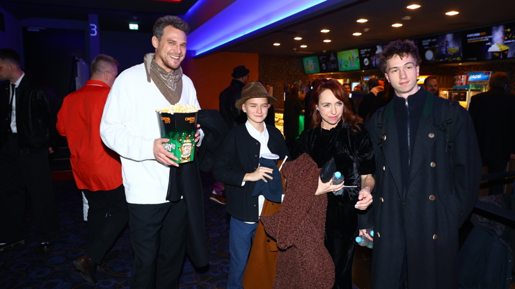  Tatiana Dyková přišla podpořit přítele svého manžela. 