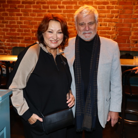 Zlata Adamovská a Petr Štěpánek se usmívali od ucha k uchu.