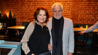 FOTO: Zlata Adamovská a Petr Štěpánek se usmívali od ucha k uchu.