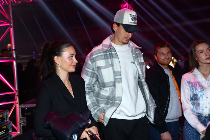 Anna Šulc s partnerem Vladislavem Houškou.