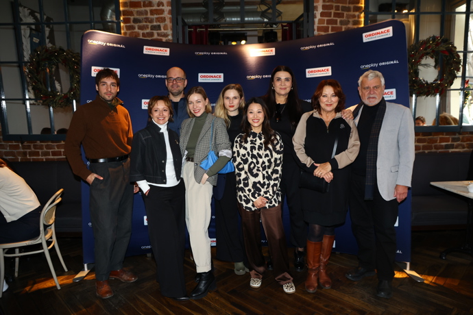 Herci a tvůrci seriálu Ordinace v růžové zahradě.