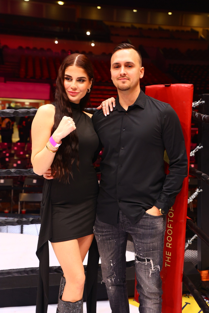 Lada Kašparová s partnerem.