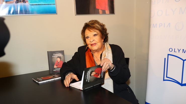 Legendární herečka Jiřina Bohdalová.