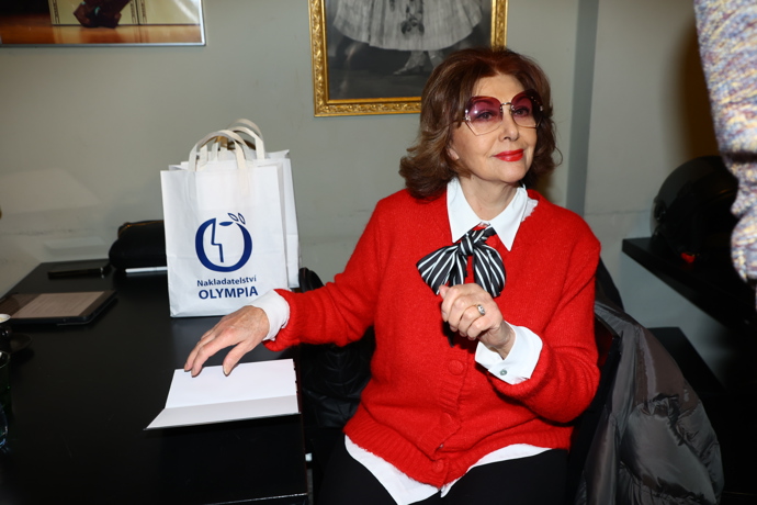Saskia Burešová před časem.