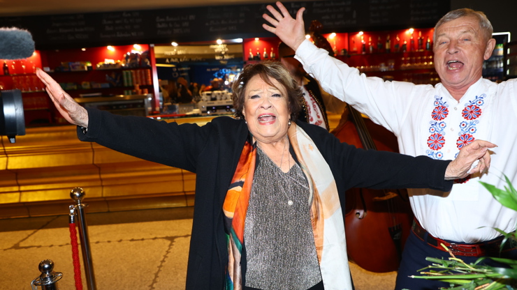 Bohdalová zářila.