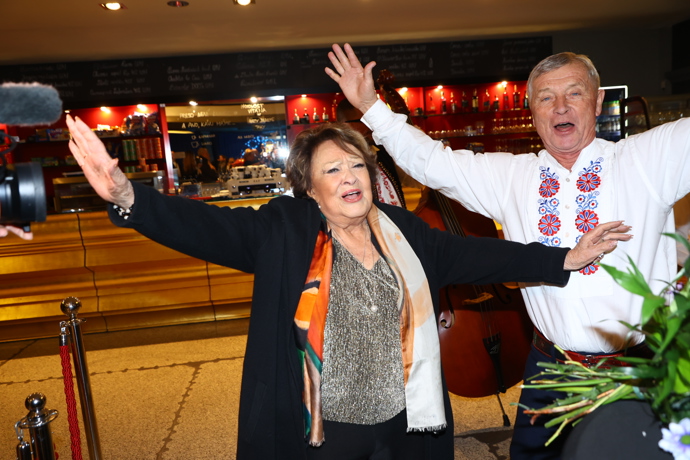 Jiřina Bohdalová je plná elánu.