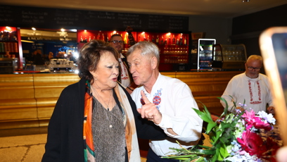 FOTO: Jiřina Bohdalová se skvěle bavila.