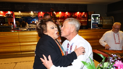 FOTO: Úsměv od ucha k uchu. Jiřina Bohdalová si oslavu užívala.