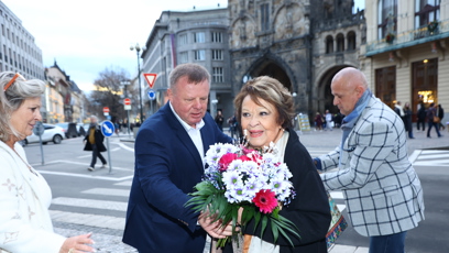 FOTO: Jiřina Bohdalová ukázala, že do starého železa rozhodně nepatří.