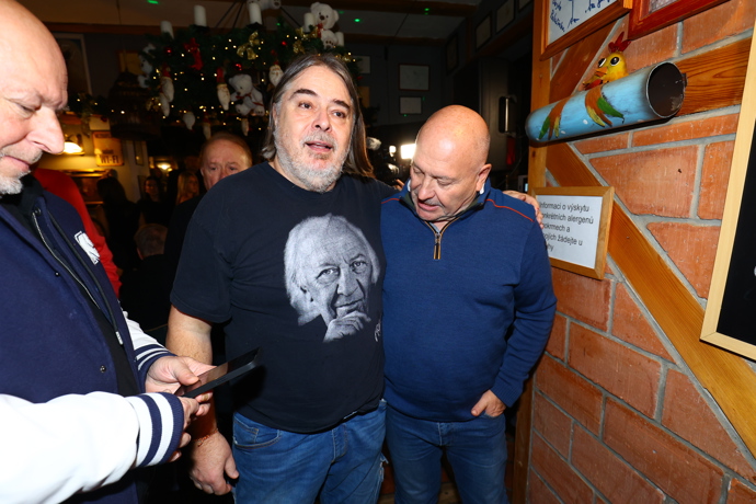 Michal David a Oldřich Lichtenberg.