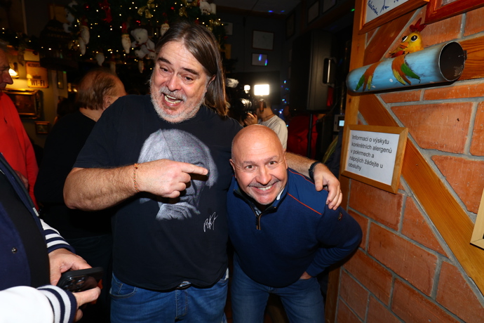 U Slepiček panovala skvělá nálada.