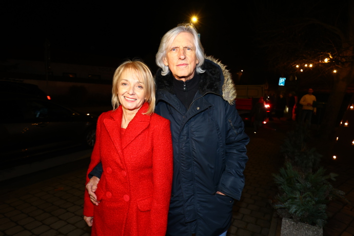 Veronika Žilková vedle Ivana Hubáče zářila. 