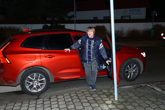 Karel Vágner, dorazil mezi prvními.