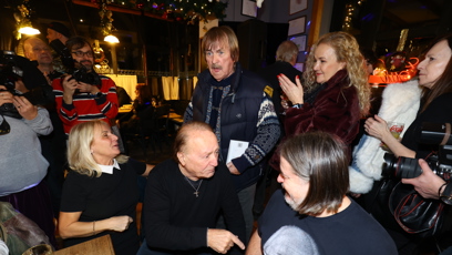 FOTO: Legendy se sešly u Slepiček v Průhonicích.