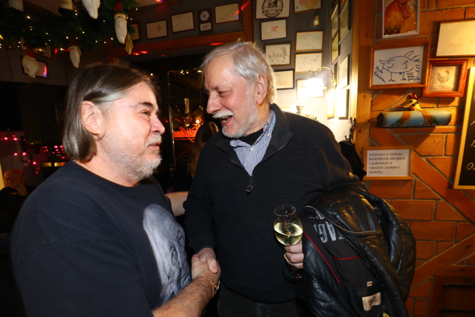 Na chvíli se zastavil i Jan Rosák.