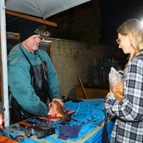 Jirešová si doma na svátky odnesla kapra.