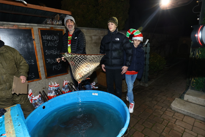 Jakub Kohák se syny Janem a Wolgangem.