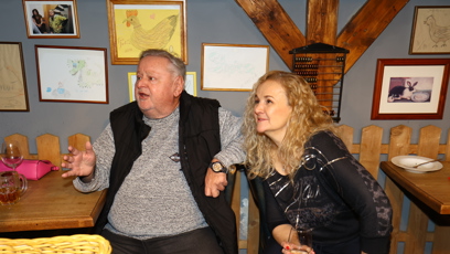 FOTO: Linda Finková se skvěle bavila.