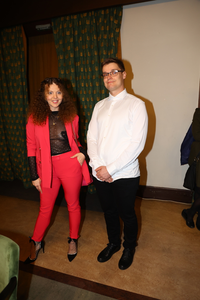 Lucie Ottová na premiéře filmu Deník shopaholičky.