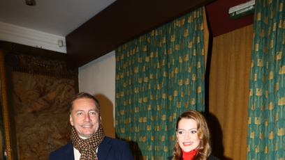 FOTO: Přišla i Šárka Vaňková s partnerem Petrem Vondráčkem.