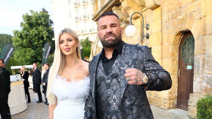 Karlos Vémola s Lelou Ceterovou ve Varech.