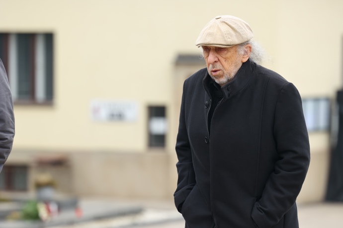 Jiří Stivín na posledním rozloučení.