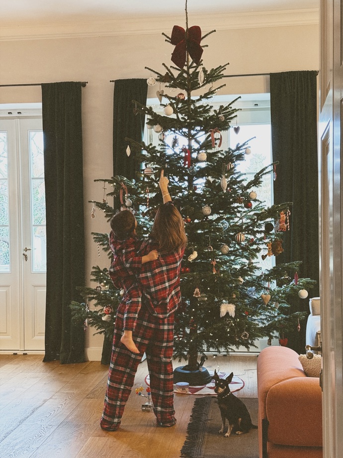 Veronika Arichteva na Štědrý den.