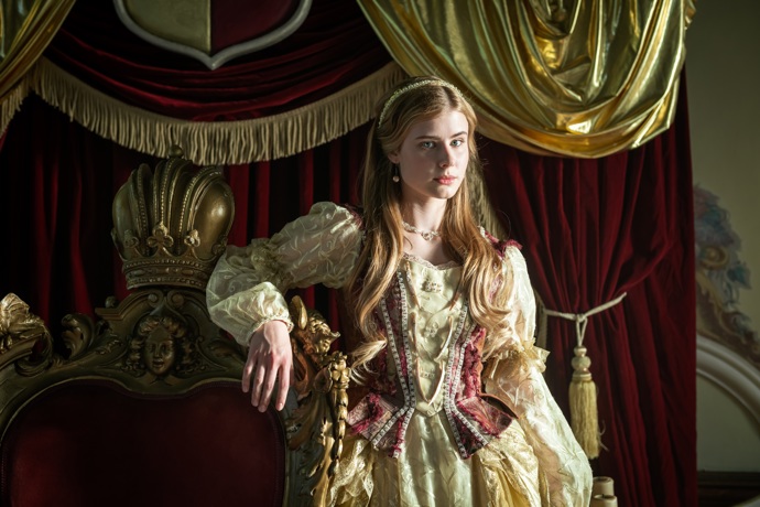 Pro mladou herečku to nebyla první velká zkušenost před kamerou, ale pohádku ještě netočila.