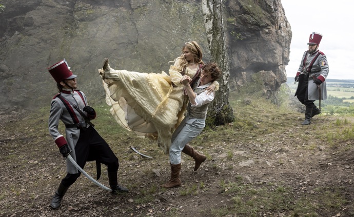 Během natáčení zvládla Sofie Anna i fyzicky náročnější scény.