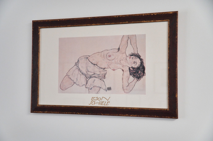 Kopie obrazu od slavného malíře - bohužel to není originál.