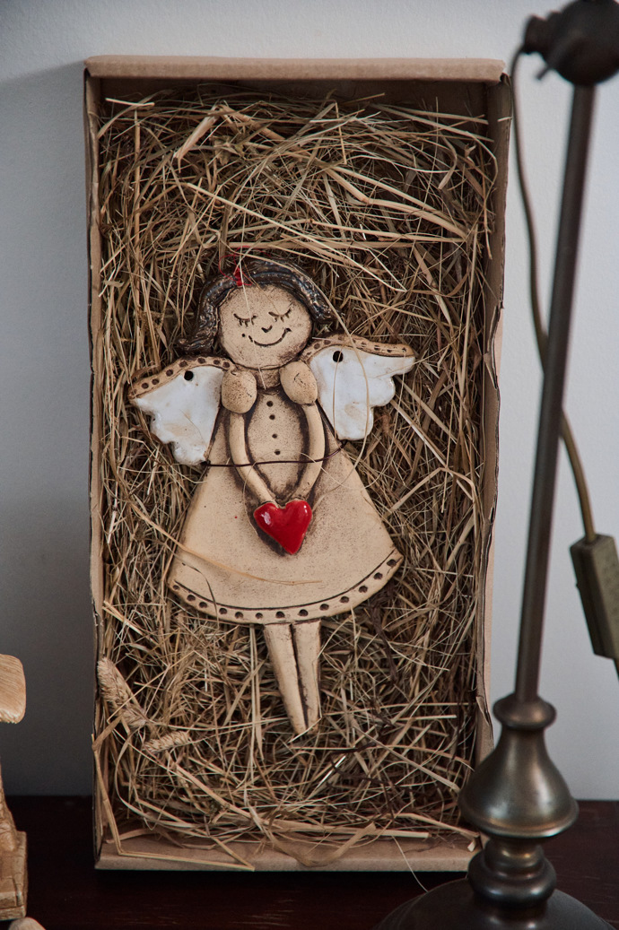 Andělíčka dostala Hanka od dětí z dětského domova Sázava.