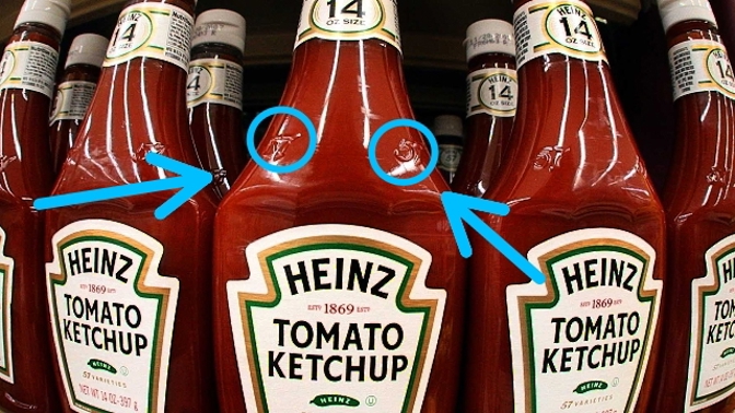 Stačí lahev stisknout na tom správném místě.