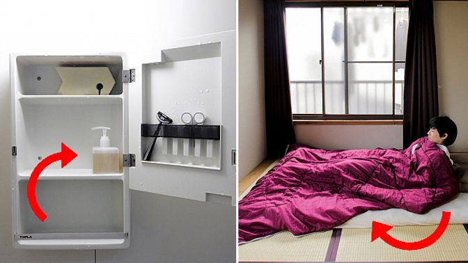 Japonské domácnosti doslova zejí prázdnotou.