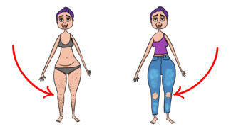 Holíme se jen tam, kde to je vidět. Vždyť je to praktické! A šetří to čas...