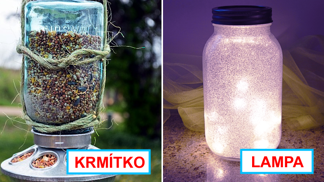 Zavařovačky by určitě neměly končit v kontejnerech. Mají totiž spoustu využití.