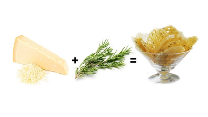 Představujeme frico, italské sýrové chipsy, které upečete za pět minut!