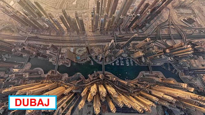 Hotely v Dubaji (Spojené arabské emiráty).