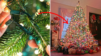 K Vánocům neodmyslitelně patří i pohádkově nazdobený stromeček.