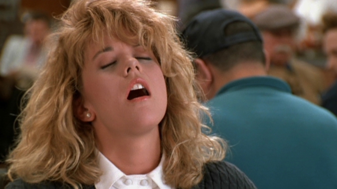 I předstírání orgasmu se musí umět. Takhle to dělá Meg Ryan.