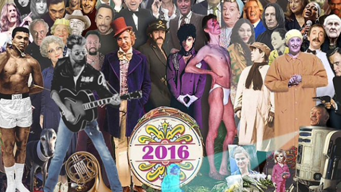 Prince, George Michael, David Bowie... Svět se letos rozloučil s řadou respektovaných osobností.