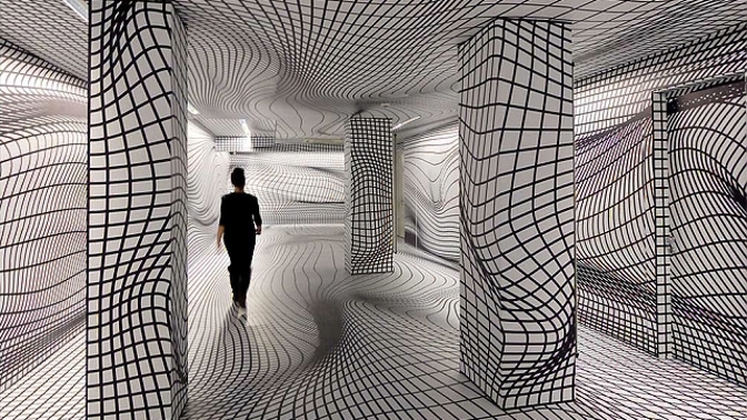 Některé formy umění využívají toho, že lidský mozek je snadné oklamat.