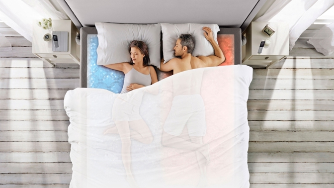 Sleep Number reflektuje skutečnost, že každému na spaní vyhovuje jiná teplota.